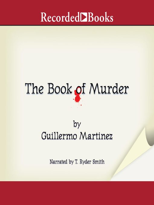 Title details for The Book of Murder by Guillermo Martinez - Available